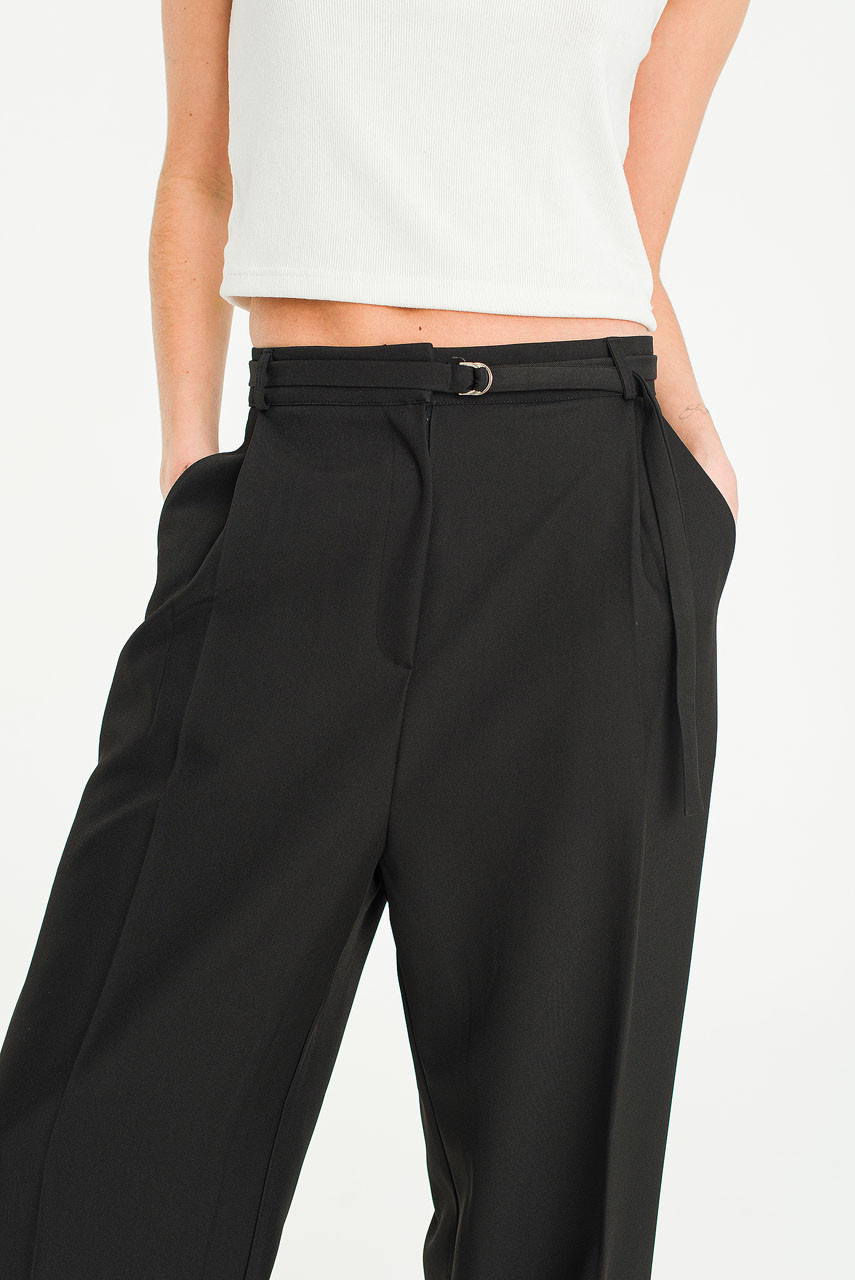Mei Pintuck Trousers, Black