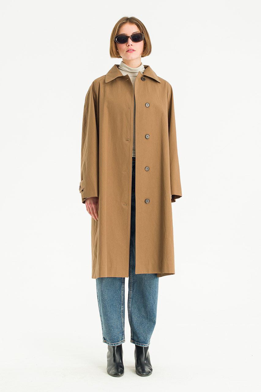Hani Single Trench, Brown