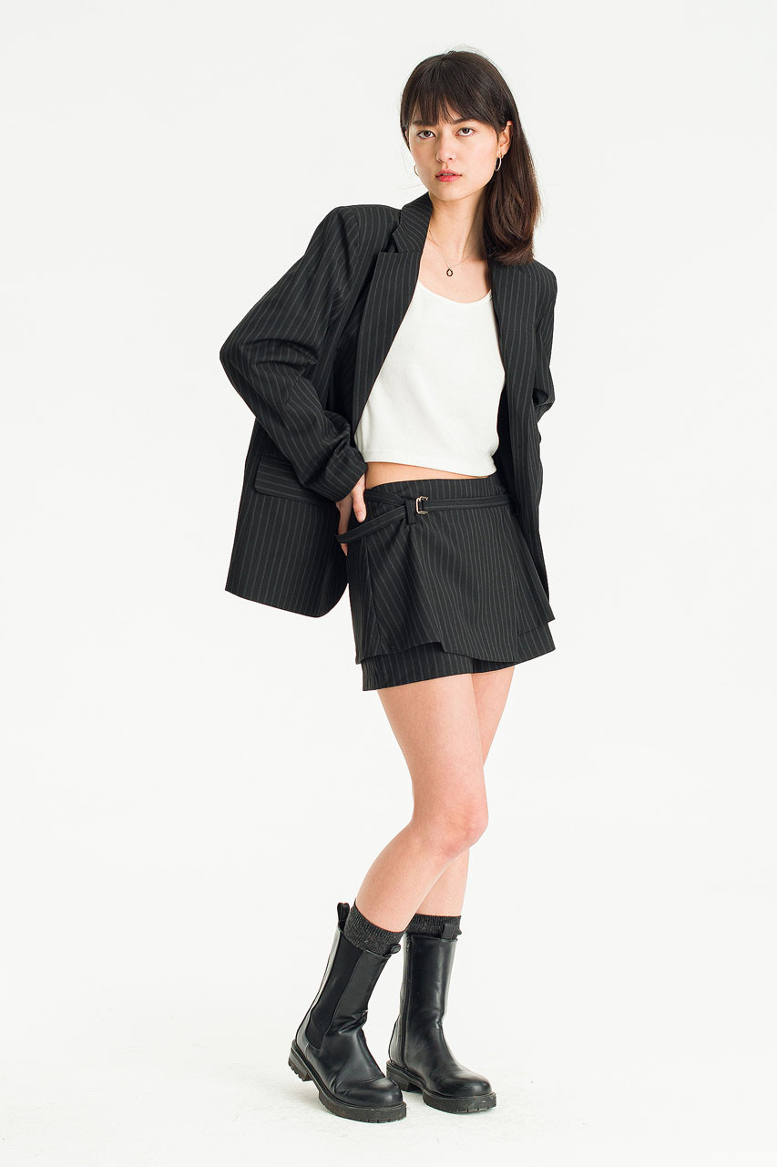 Giani Stripe Jacket, Black