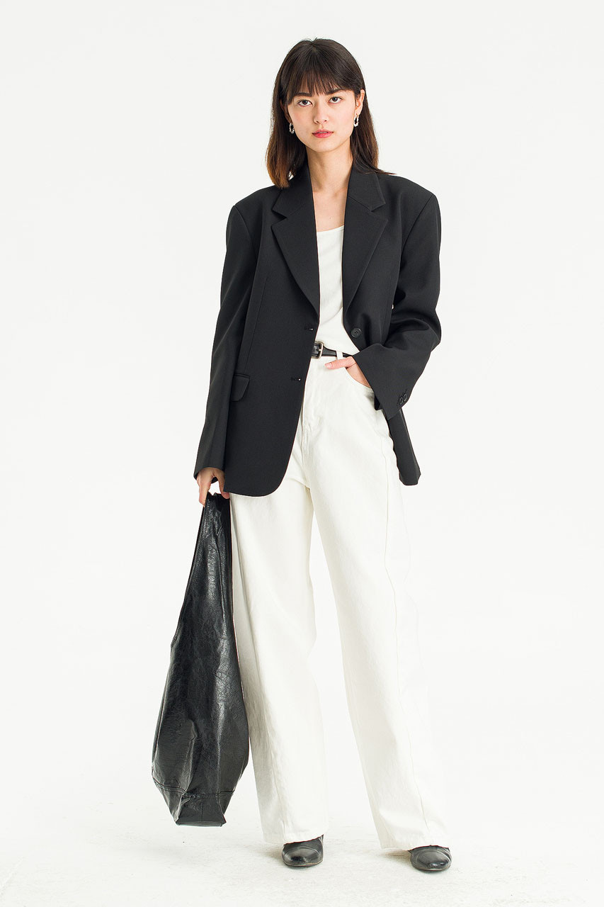 Maddie Tailored Blazer, Black