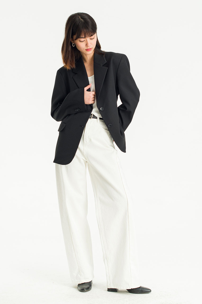 Maddie Tailored Blazer, Black