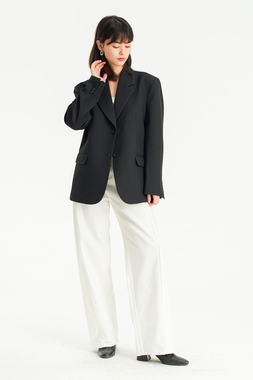 Maddie Tailored Blazer, Black