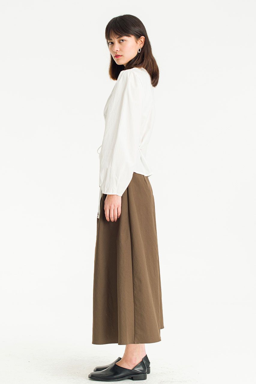 Margaux Flare Skirt, Brown