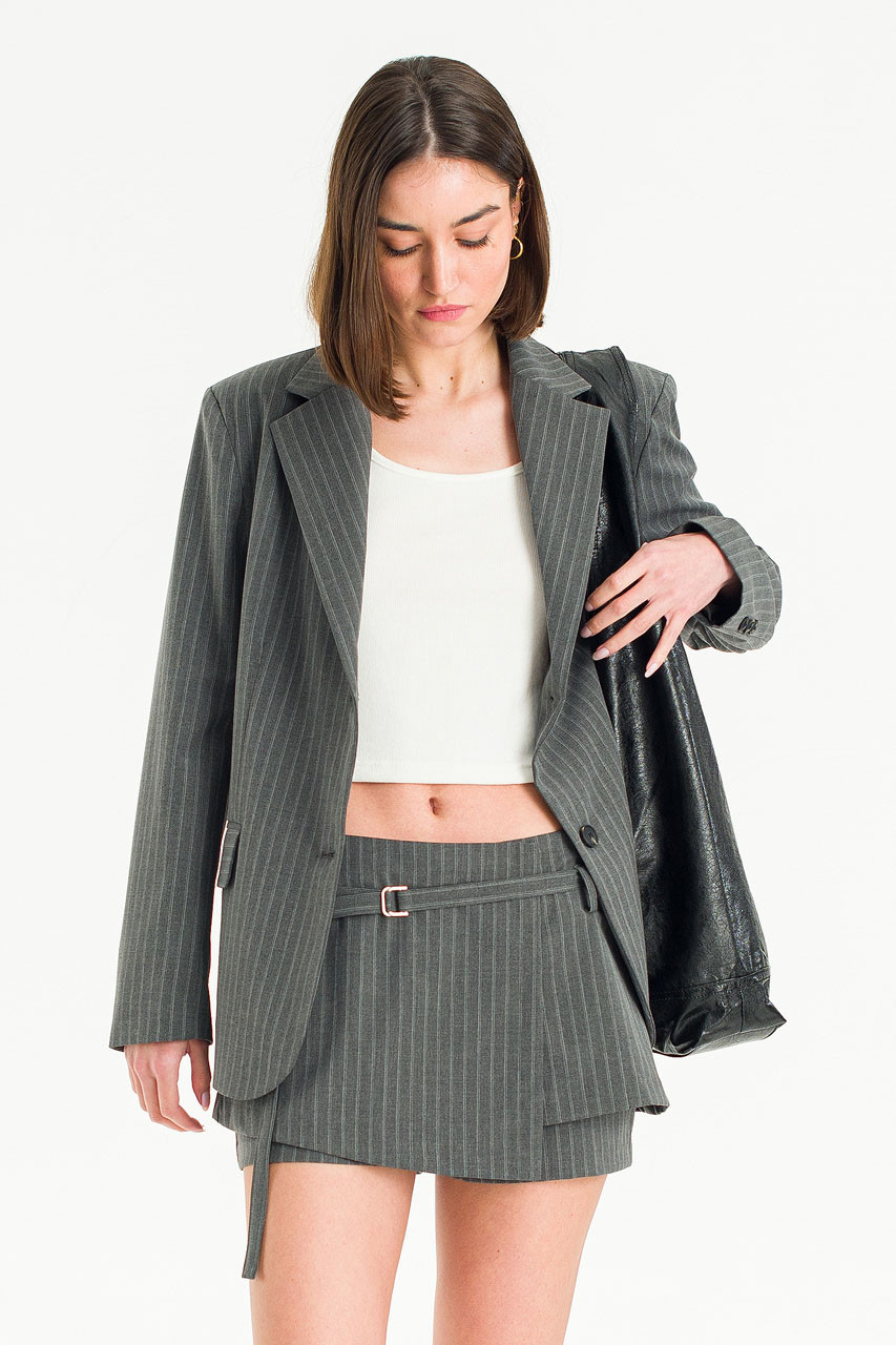 Giani Stripe Jacket, Grey