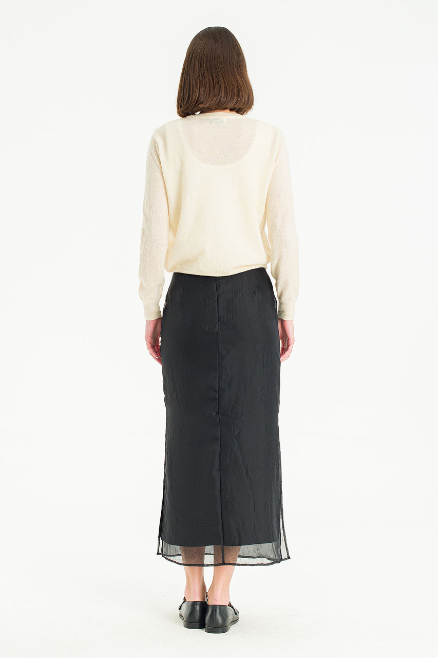 Elise Crew Neck Jumper, Cream