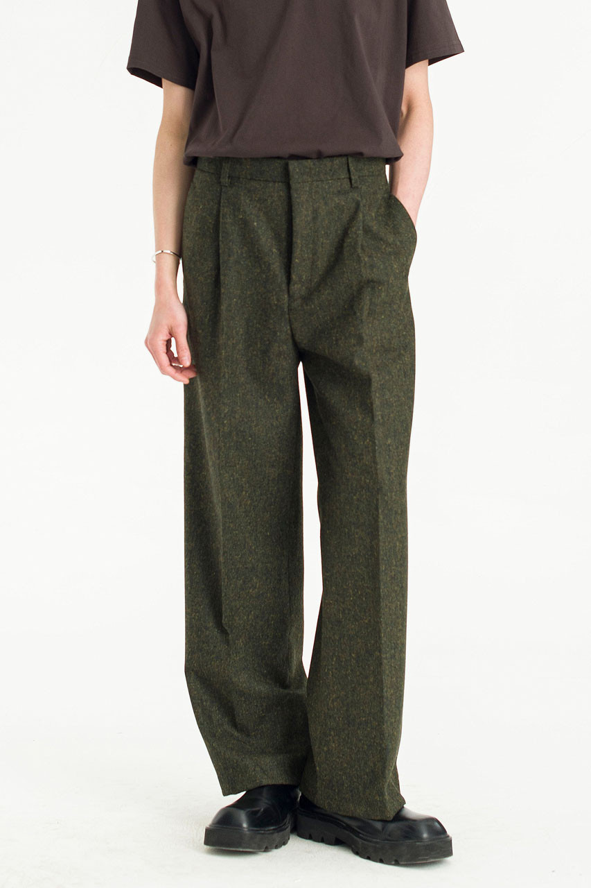 Menswear | Wide Volk Trousers, Forest
