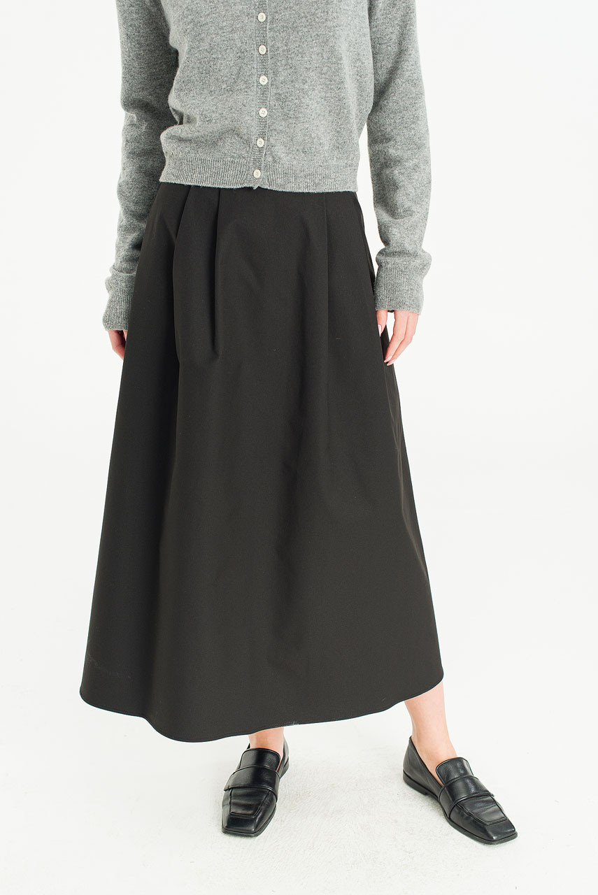 Margaux Flare Skirt, Black