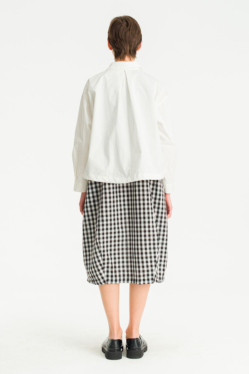Amelie Ballon Jacket, White