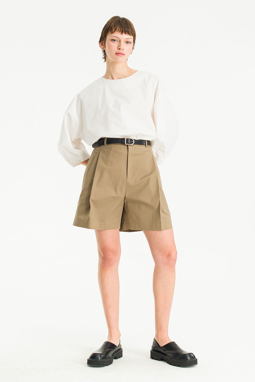 Maddie Balloon Sleeve Blouse, Ivory