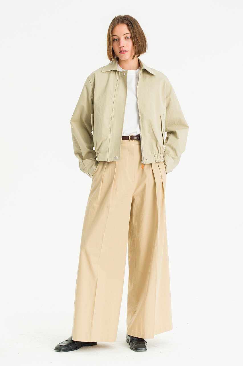 Edith Cotton Blouson, Khaki