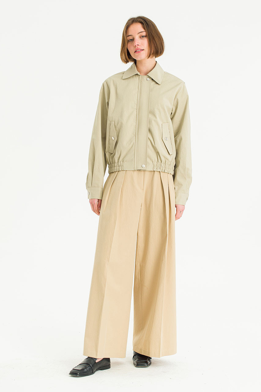 Edith Cotton Blouson, Khaki