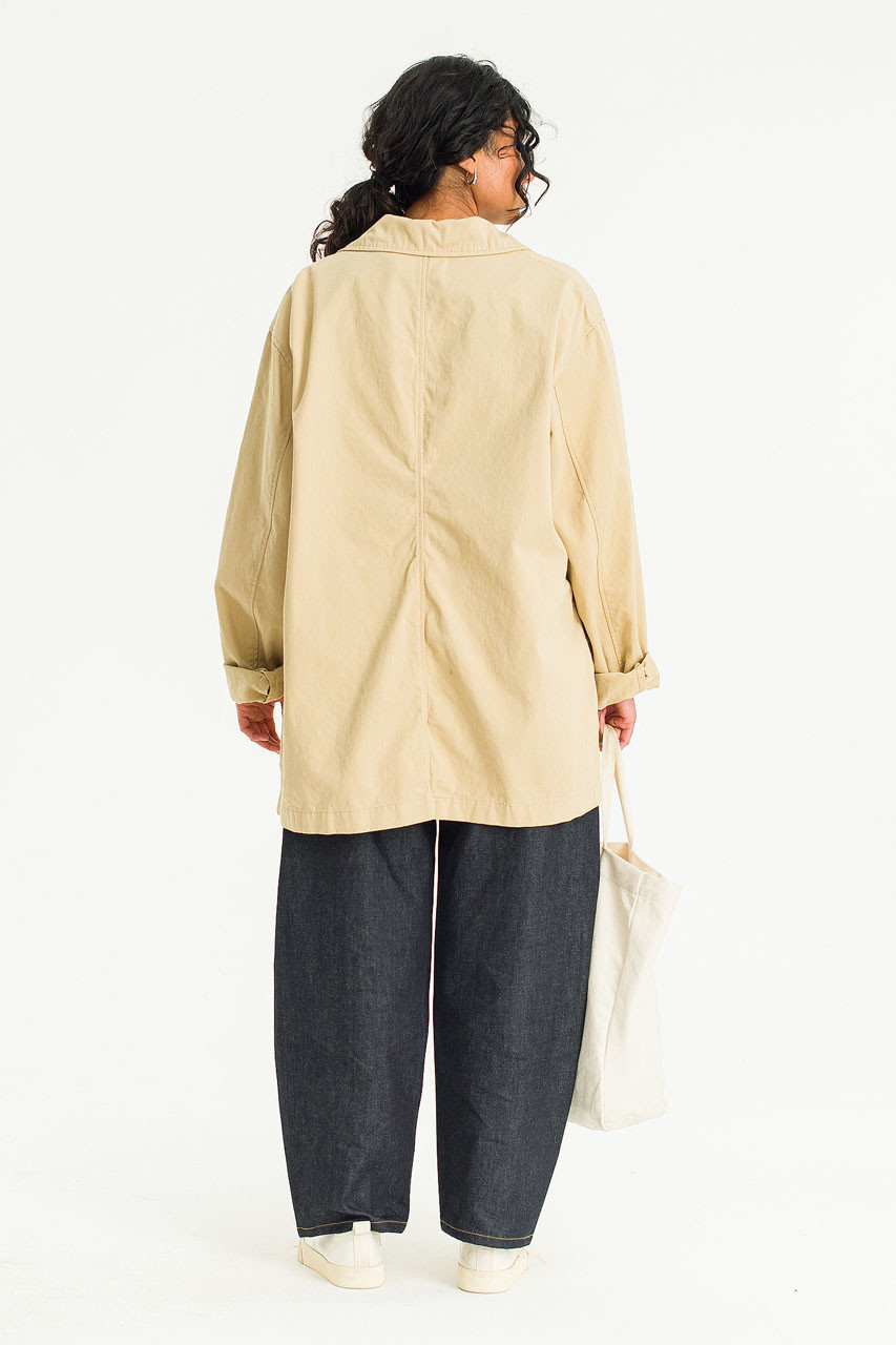 Roa Cotton Field Jacket, Beige