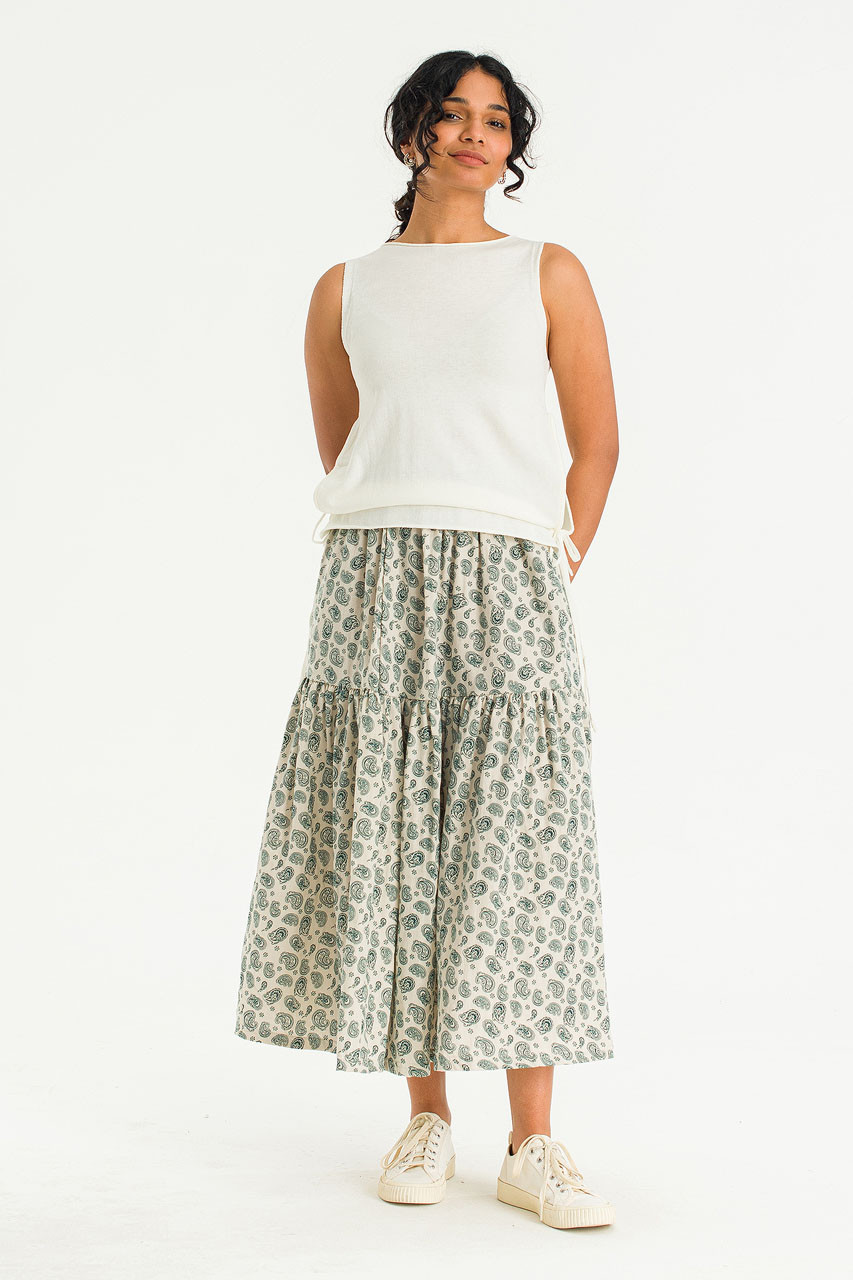 Jane Sleeve Knit Top, Ivory