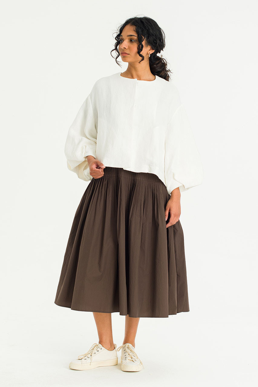 Tanaya Balloon Jacket, Ivory