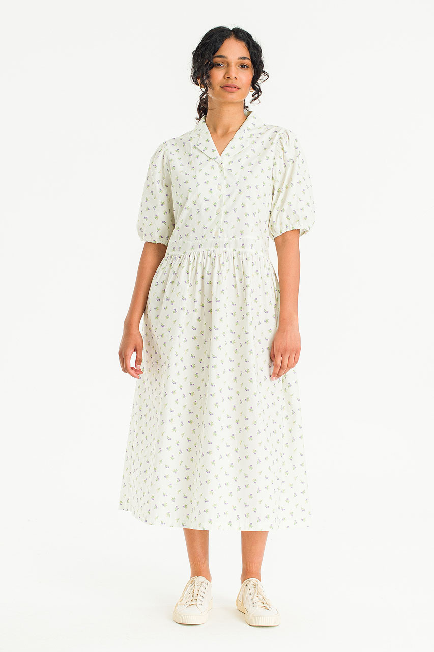 Violetine Dress, Cream