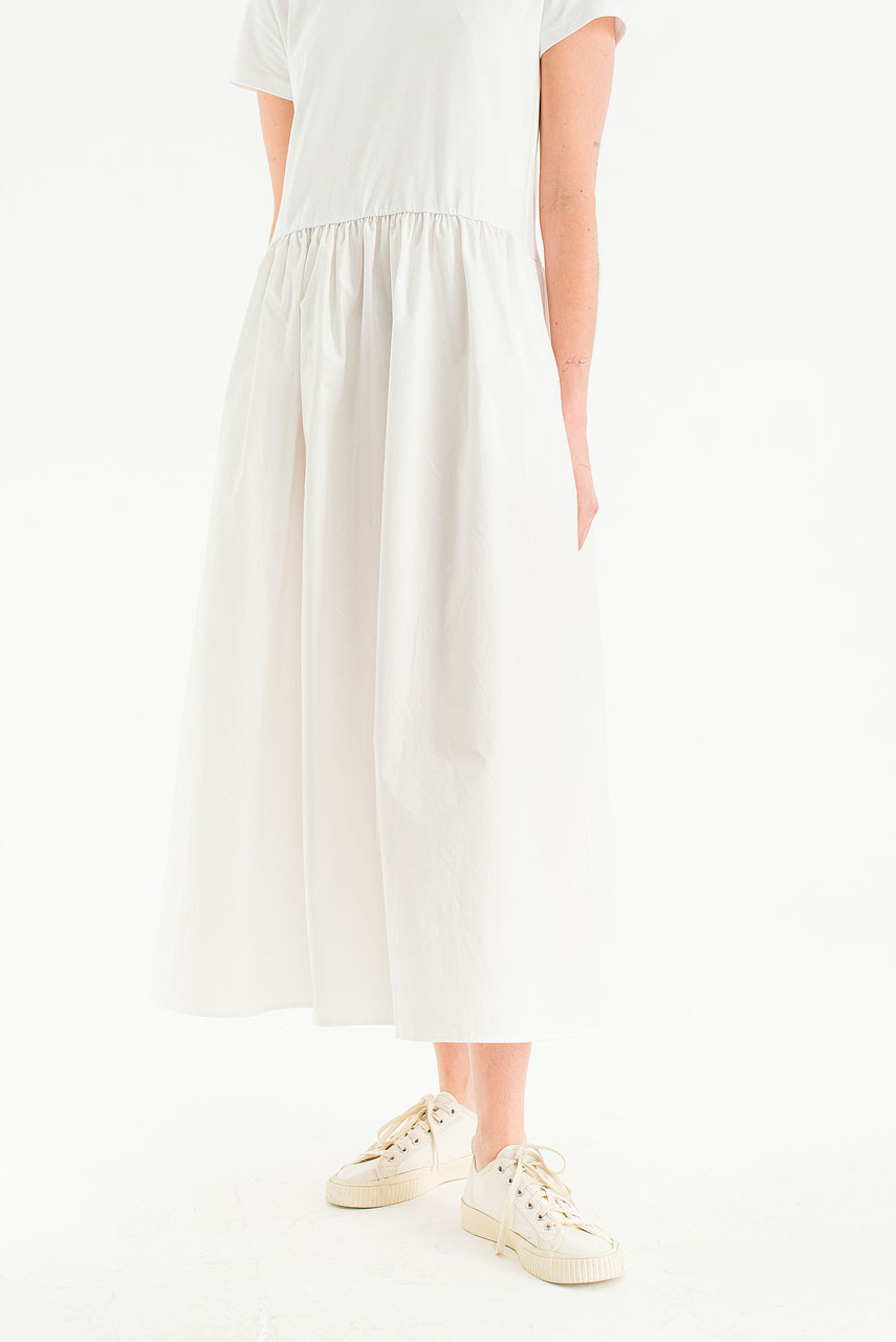 Kiko Cotton Dress, Ivory