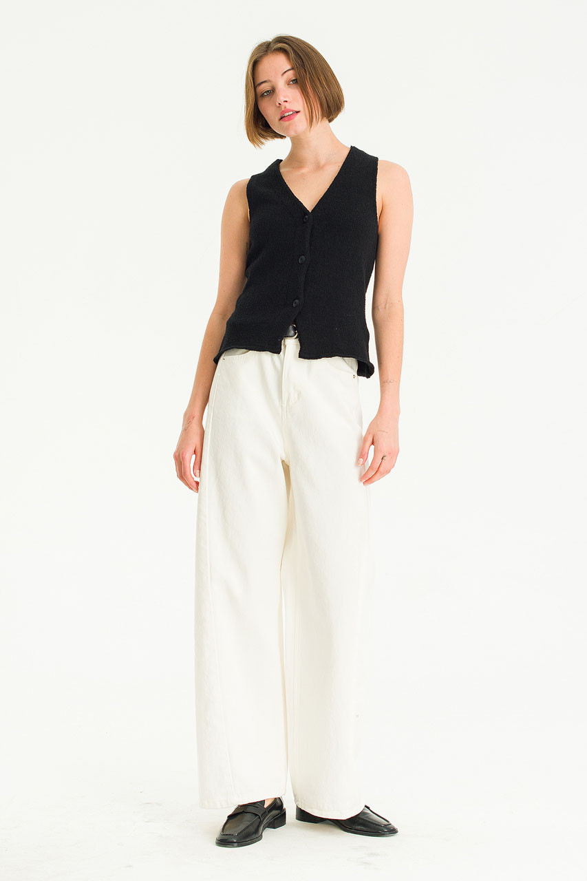 Teddy Muse Vest, Black