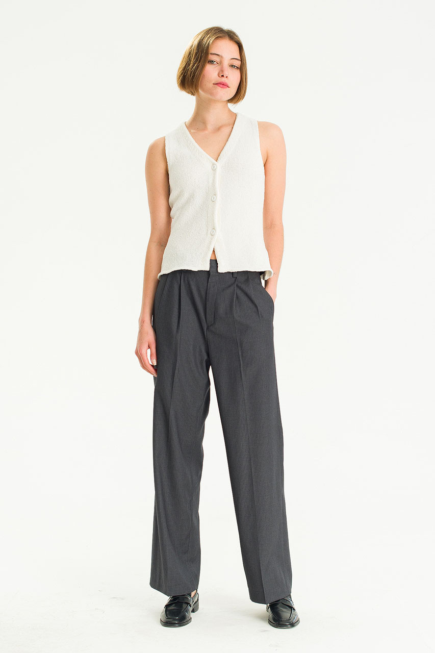 Teddy Muse Vest, White