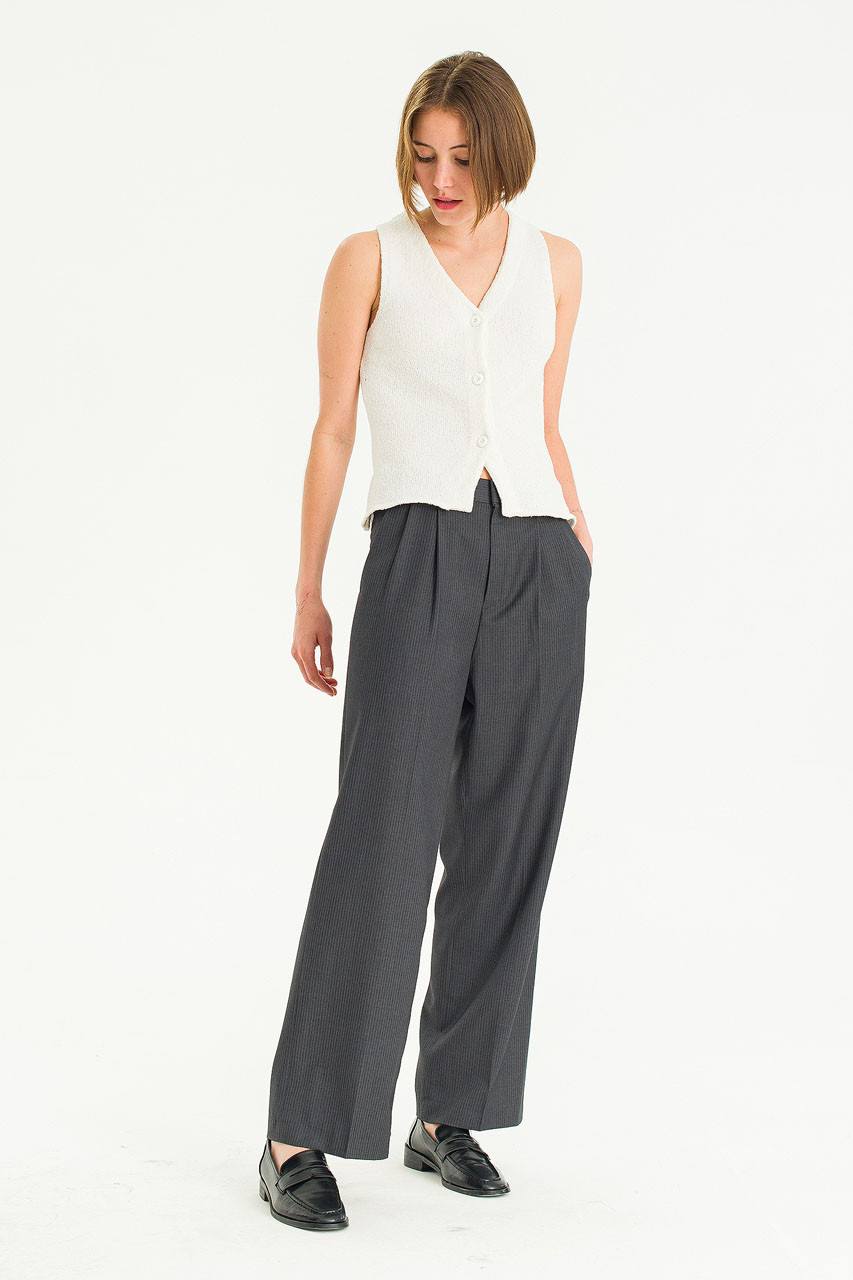 Teddy Muse Vest, White