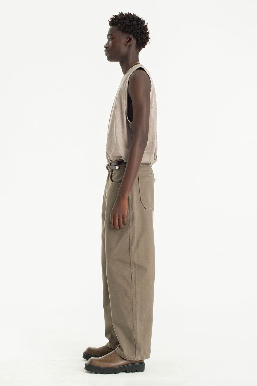 Menswear | Curved Workwear Pants, Mocha