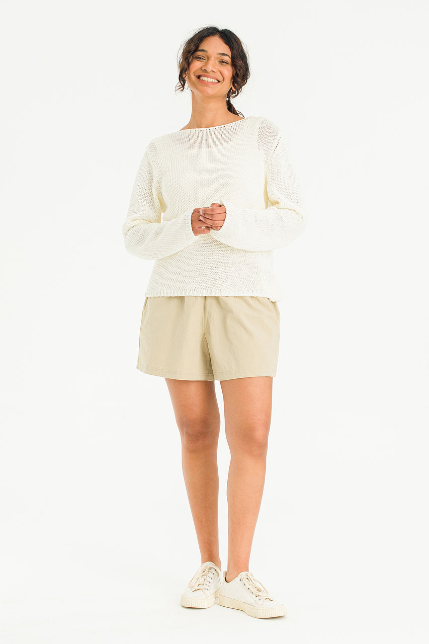 Heiko Lightweight Jumper, Ivory