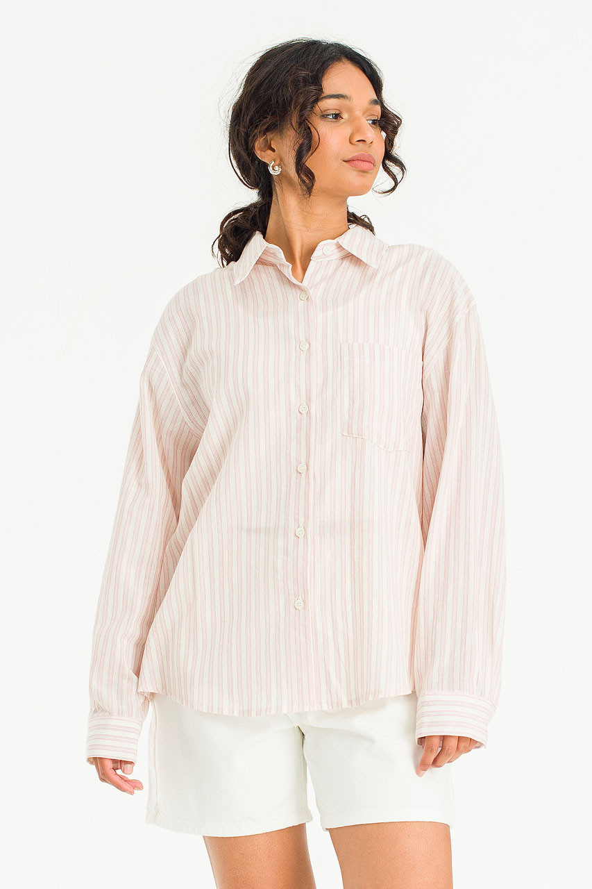 Slow Morning Shirt, Pink