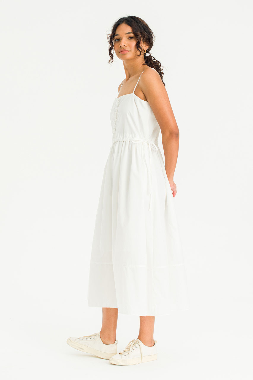 Flora Cami Dress, Ivory