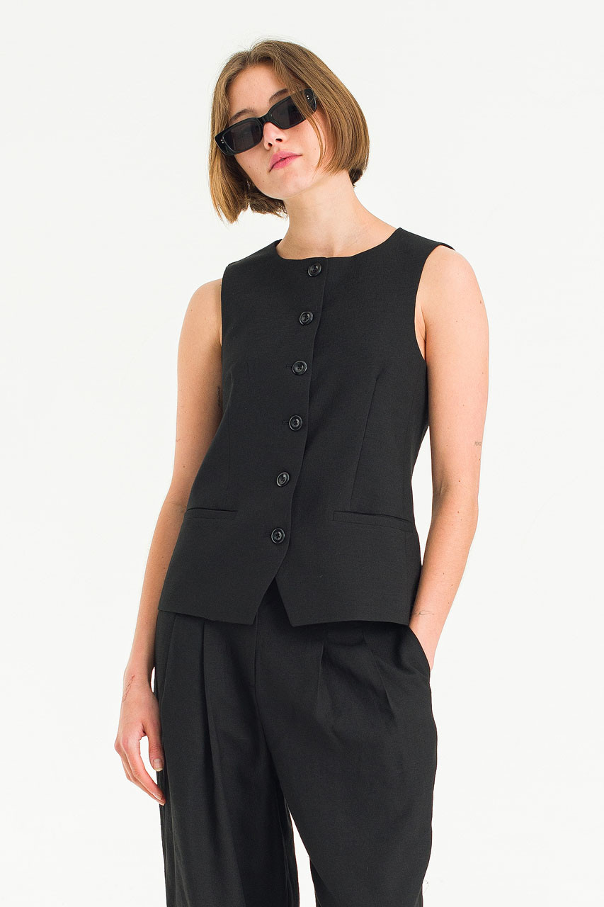 Atelier Vest, Black