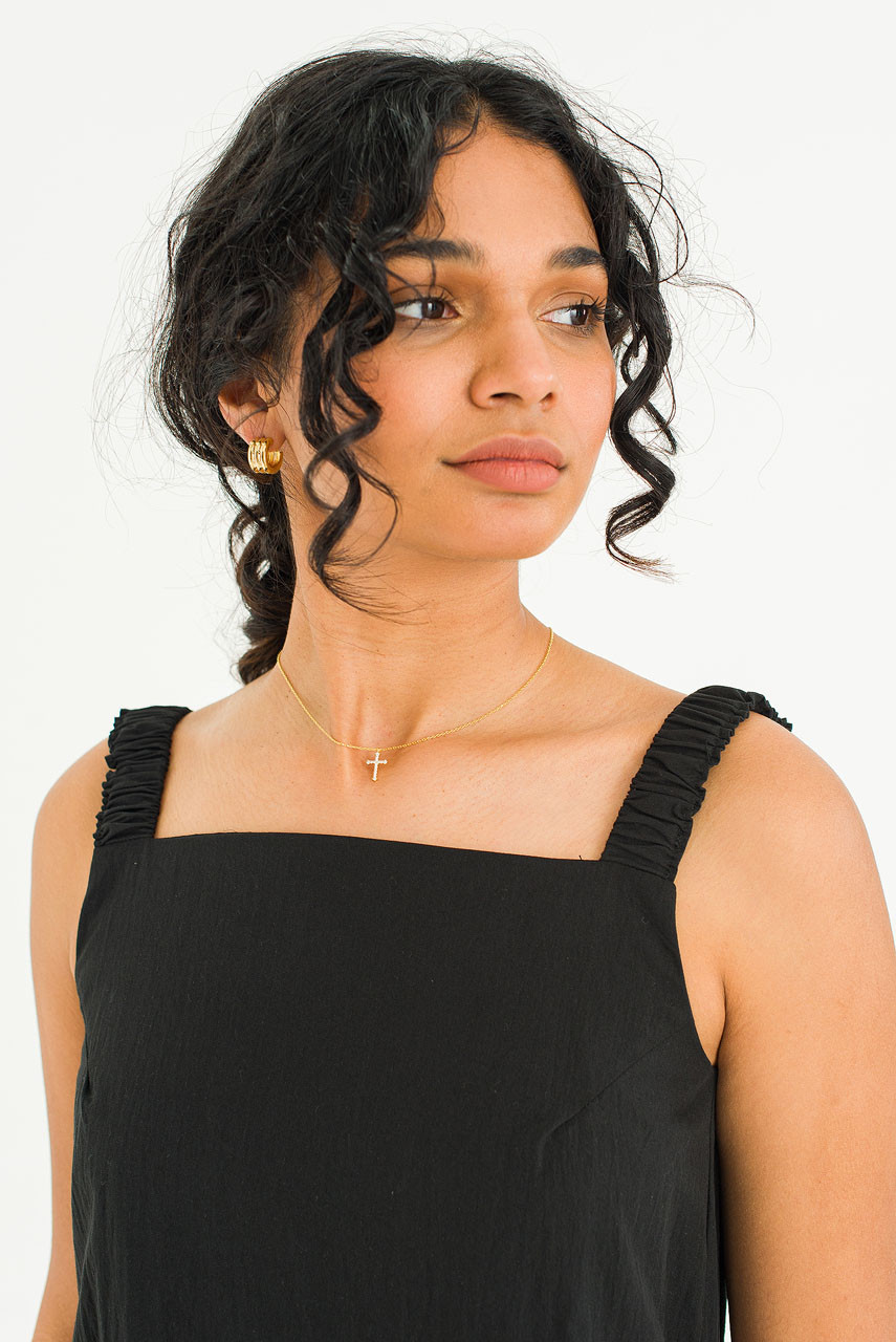 Cross Pendant Necklace, Gold