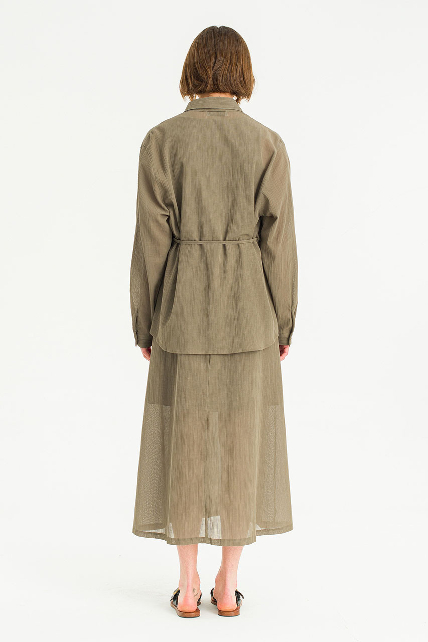 Drift Robe Shirt, Brown