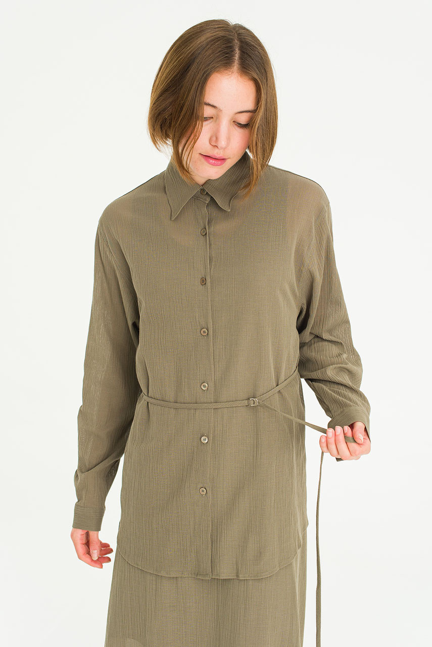 Drift Robe Shirt, Brown