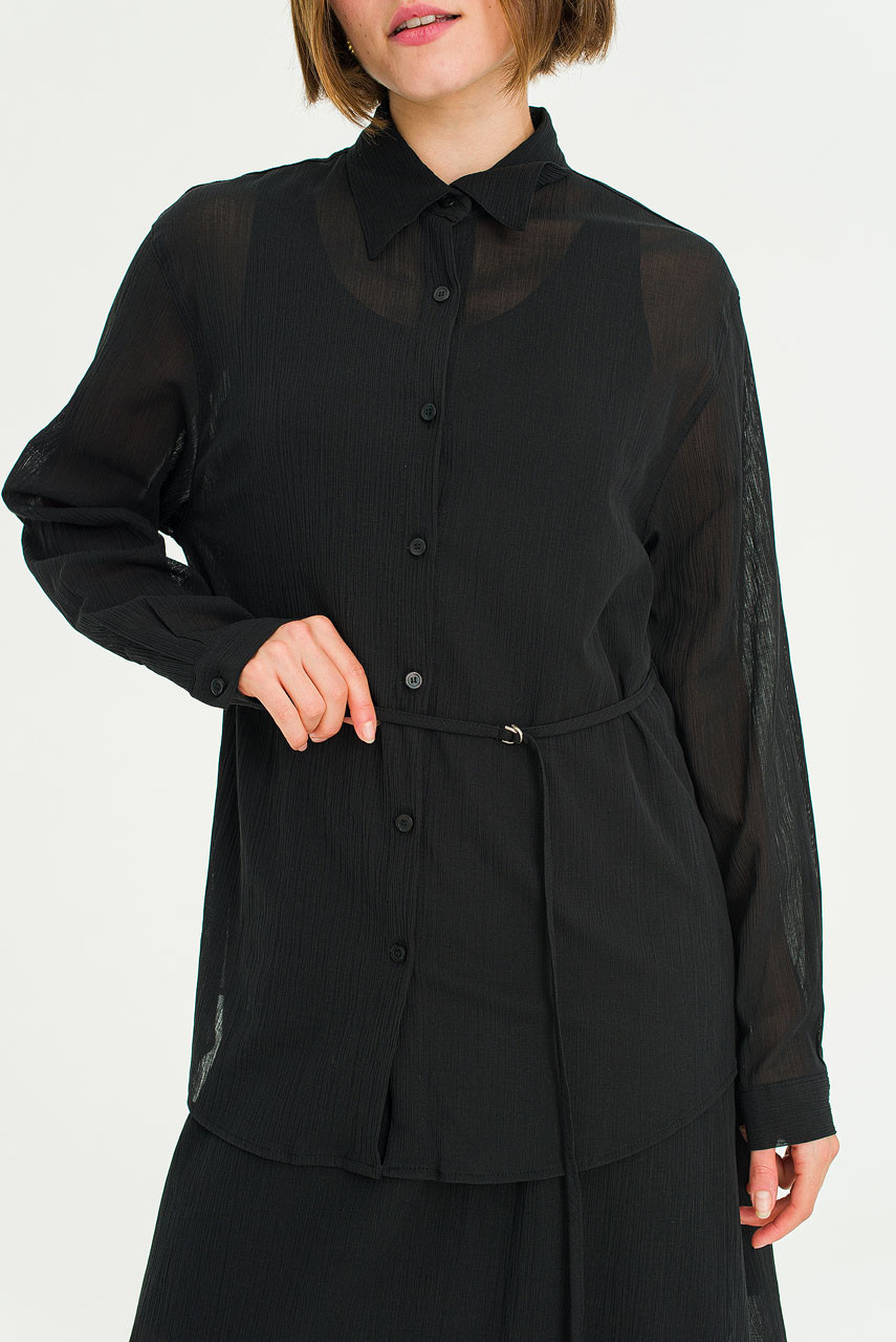 Drift Robe Shirt, Black
