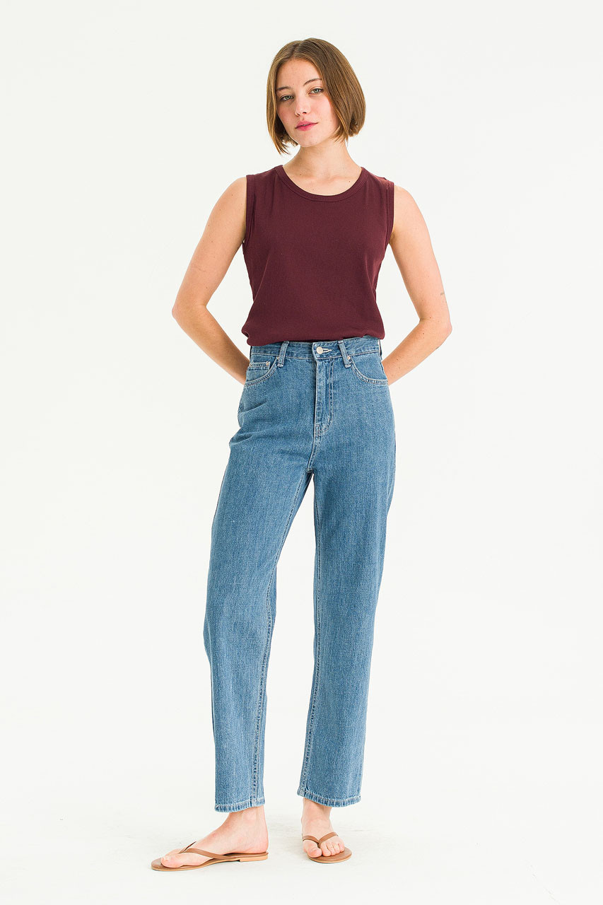 Lazy Noon Jean, Mid Blue