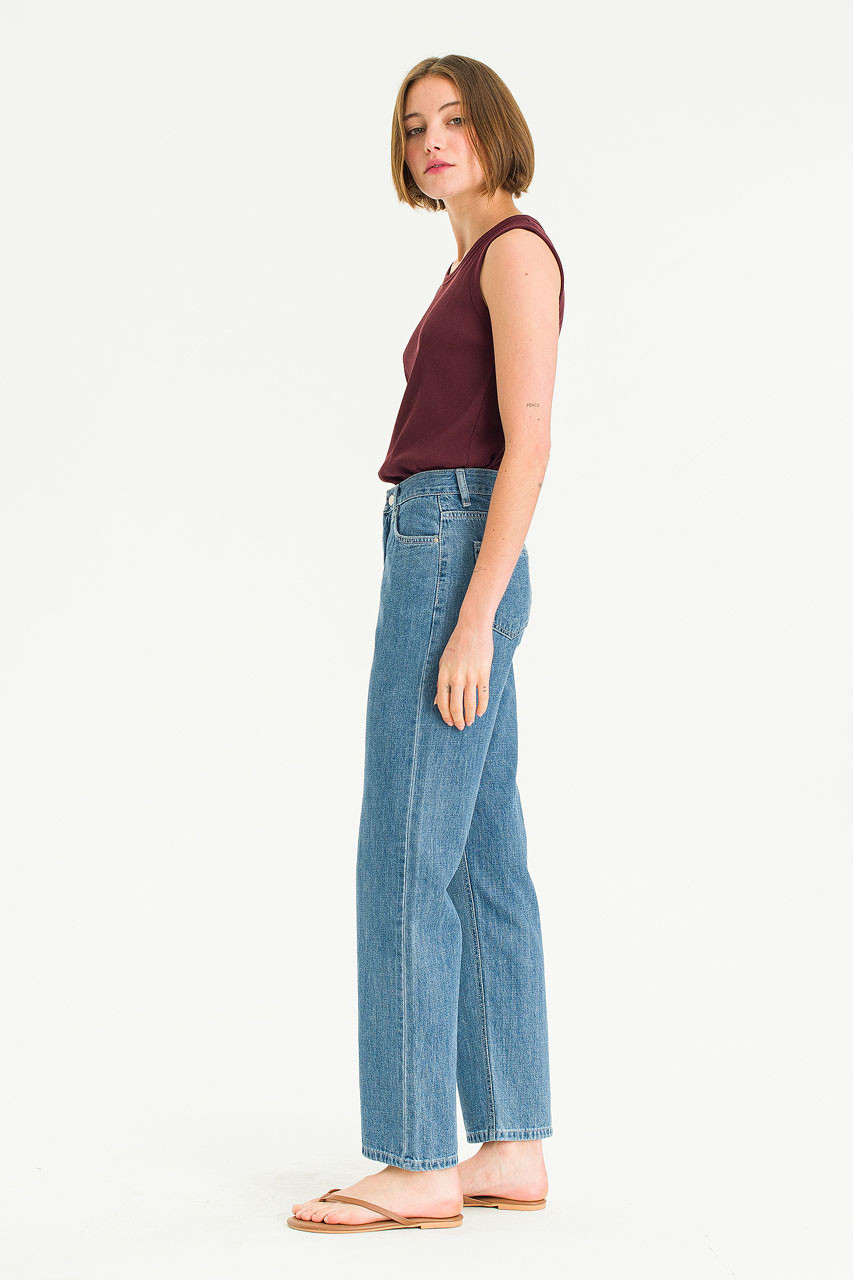Lazy Noon Jean, Mid Blue