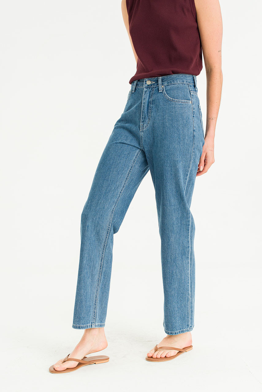 Lazy Noon Jean, Mid Blue