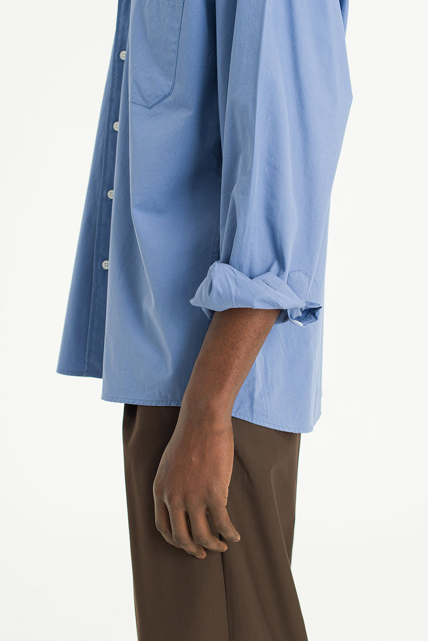 Menswear | Washed Cotton Shirt, Sora