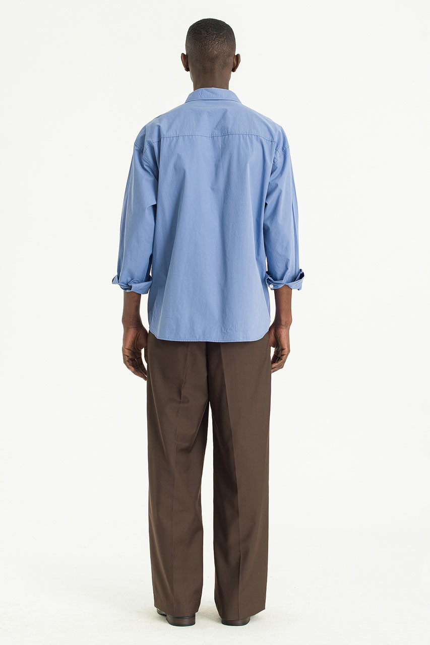 Menswear | Washed Cotton Shirt, Sora