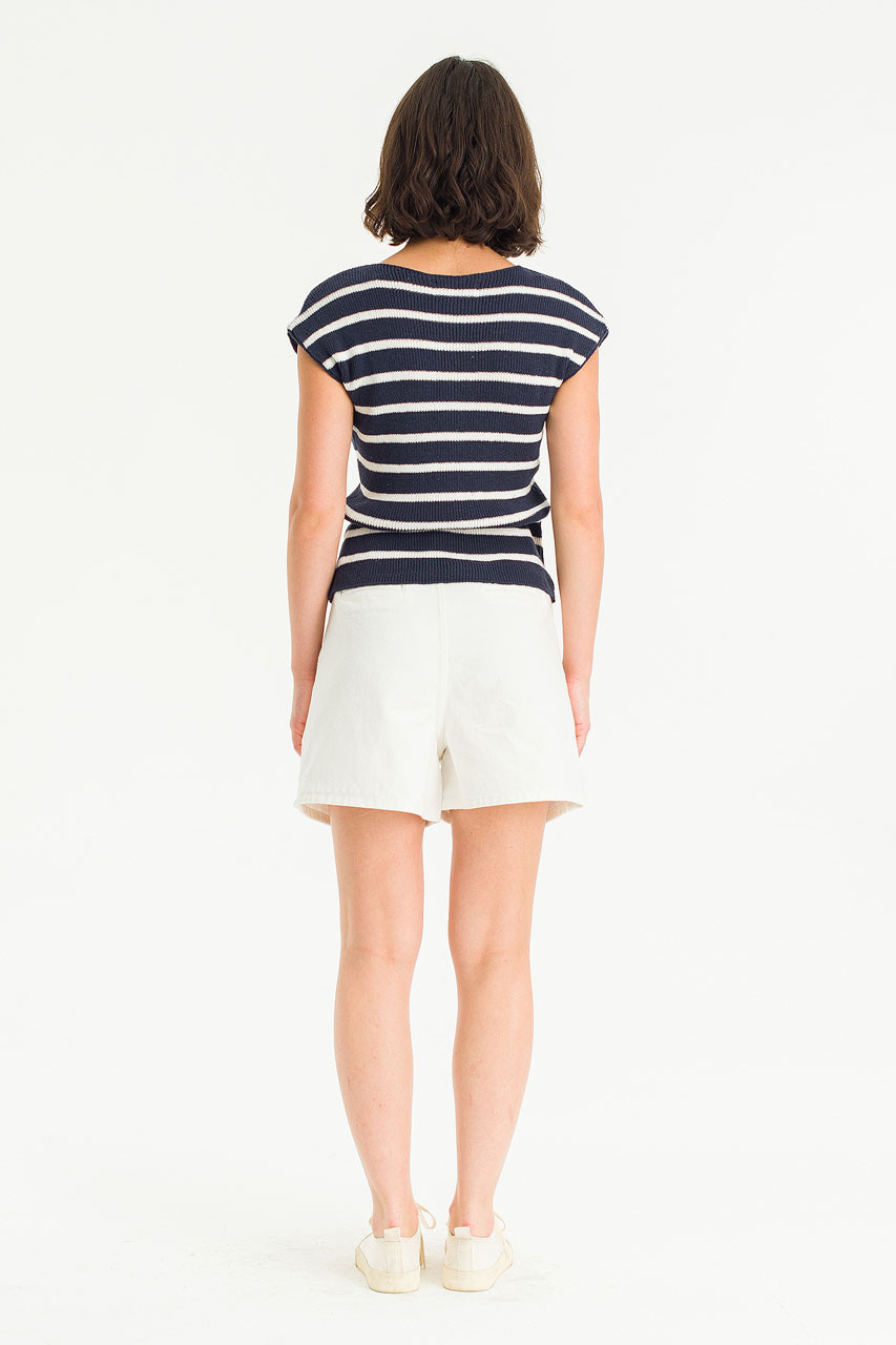 Lucie Cotton Short, White