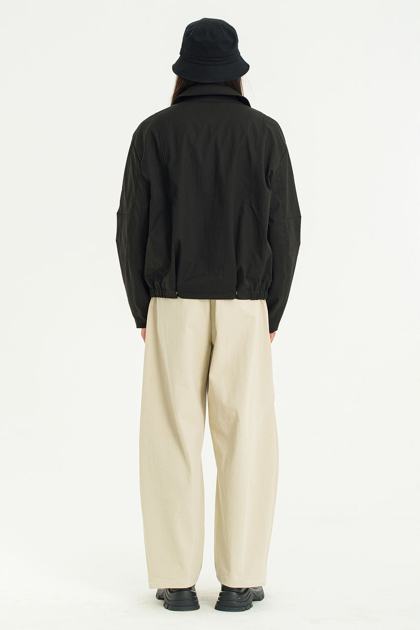 Menswear | Curved Seam Jacket, Black