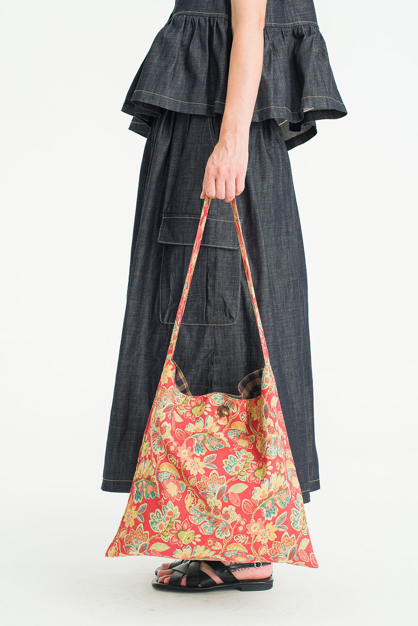 Jardin Shoulder Bag, Red