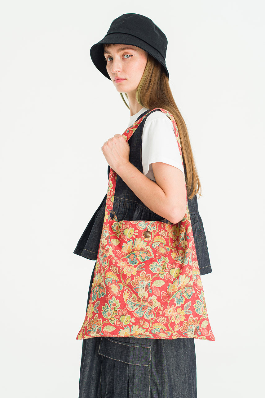 Jardin Shoulder Bag, Red