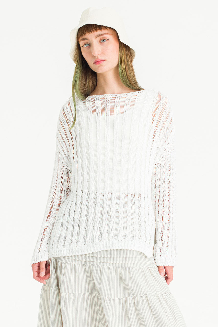 Fieldlight Knit, Ivory