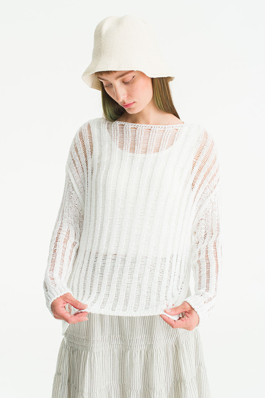 Fieldlight Knit, Ivory