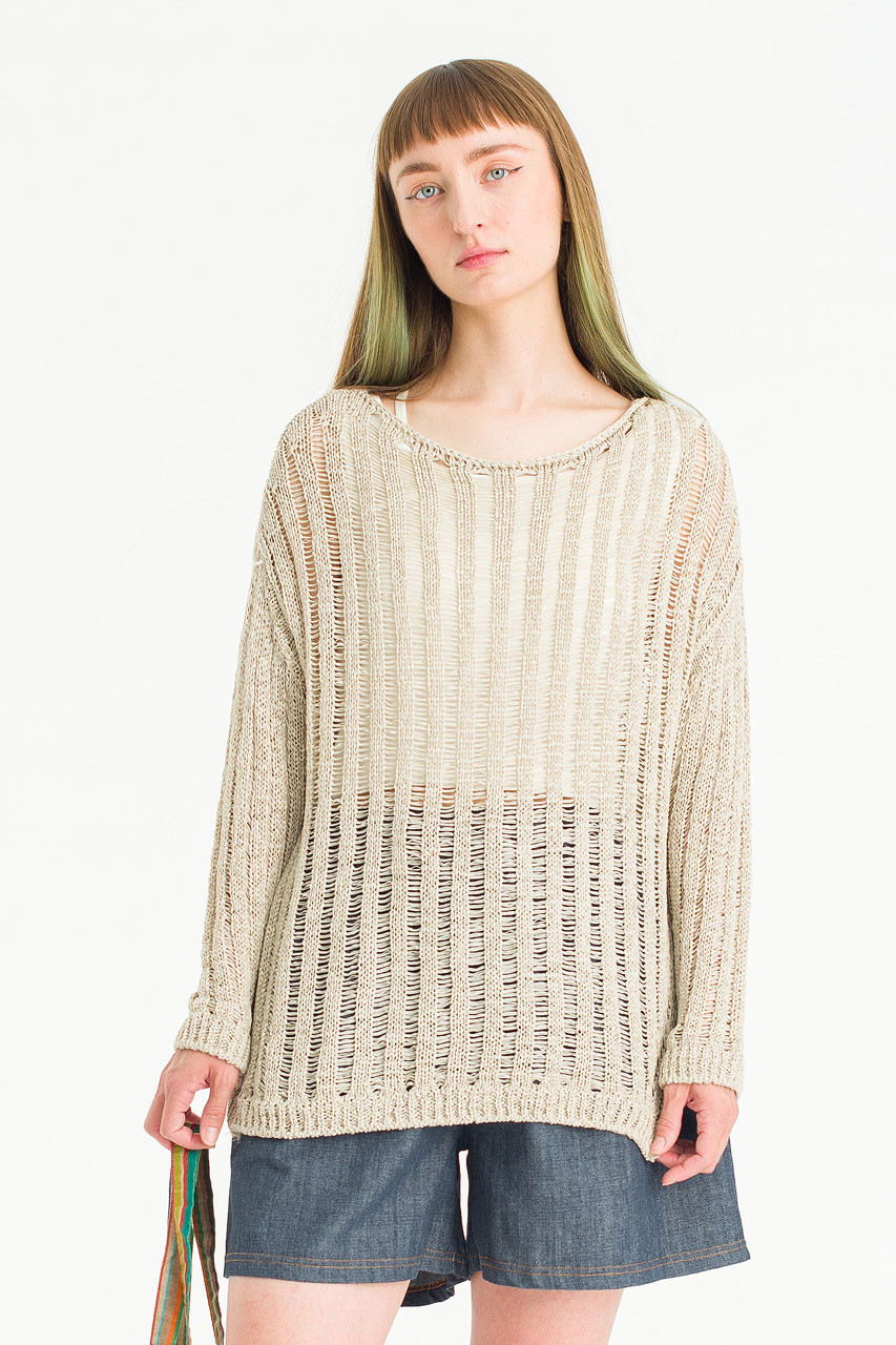 Fieldlight Knit, Beige