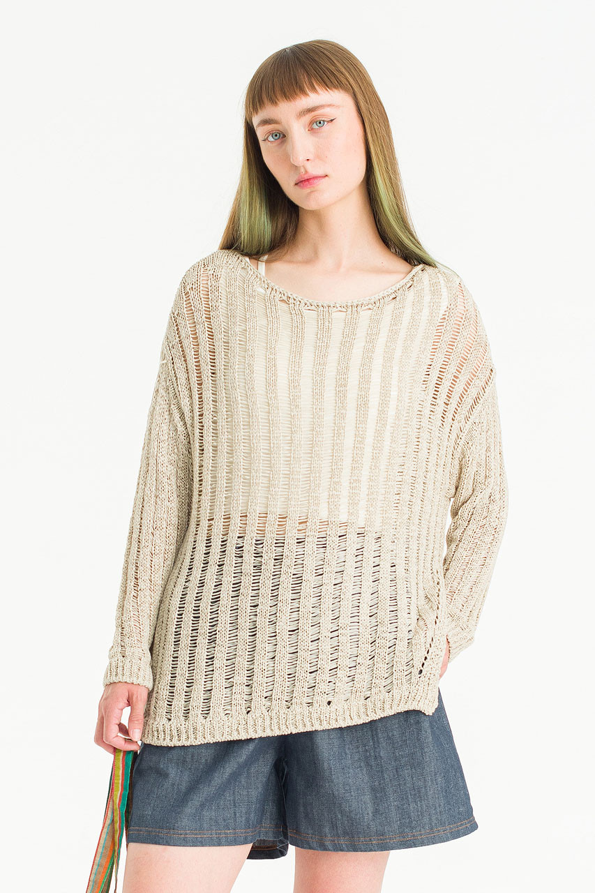 Fieldlight Knit, Beige