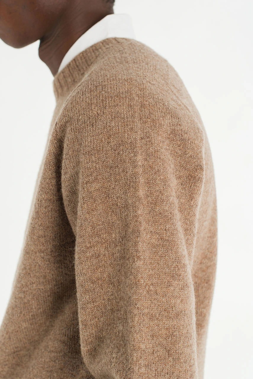 Menswear | Lochfield Wool Seamless Jumper, Brown