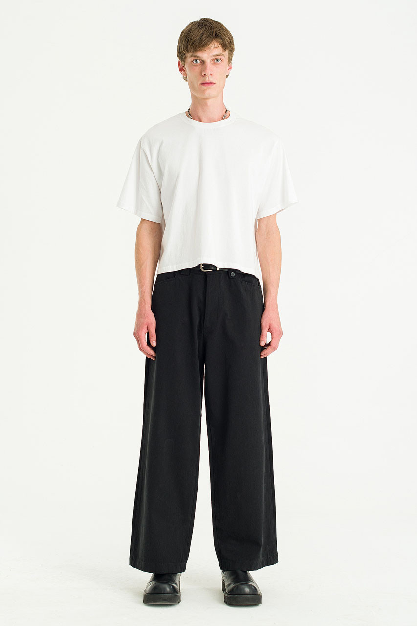 Menswear | Tab Pants, Black