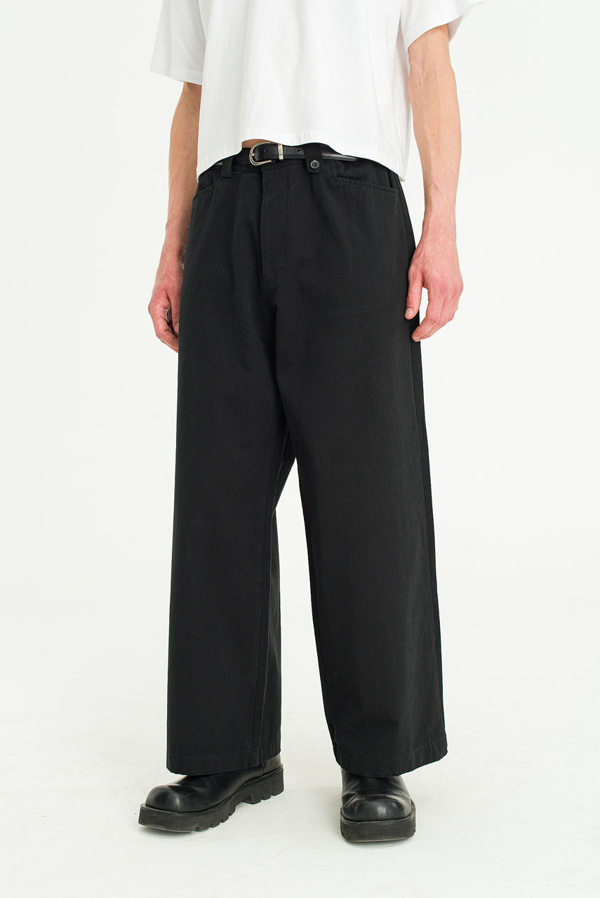 Menswear | Tab Pants, Black
