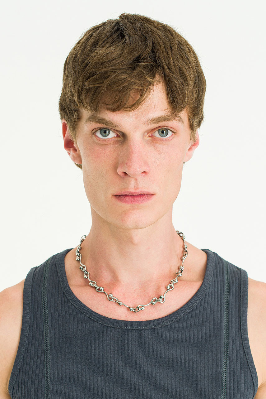 Menswear | Berlin Necklace, Silver