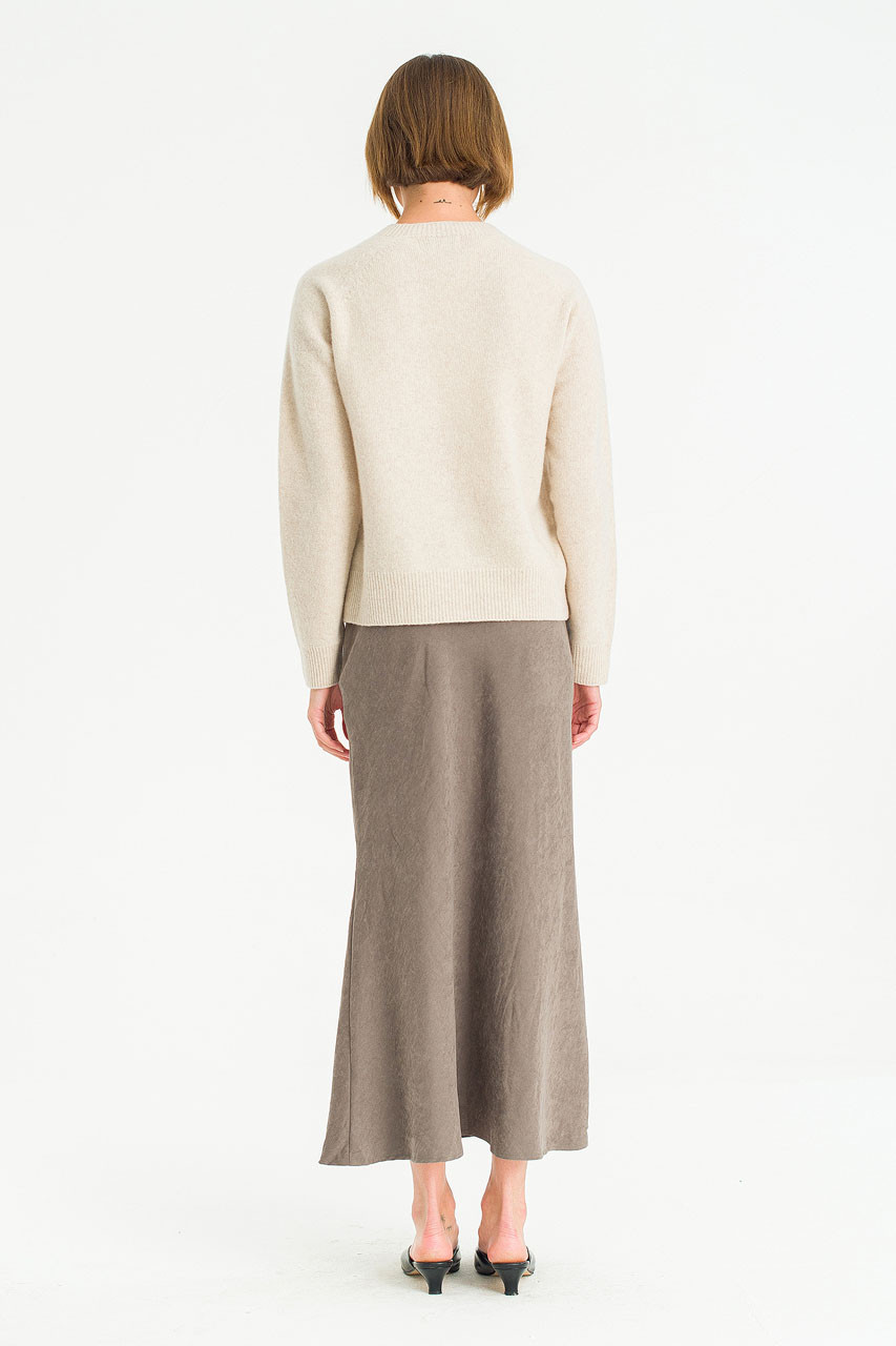 Super fine Seamless Jumper, Oat